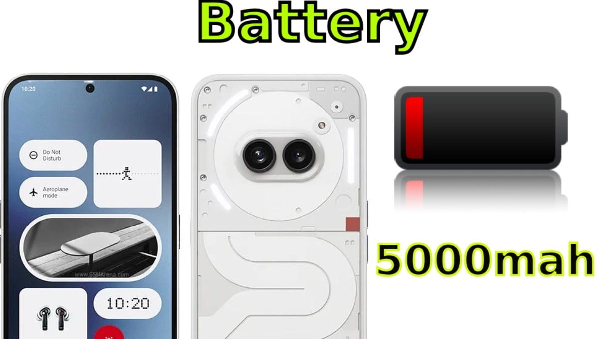 nothing phone 2a battery