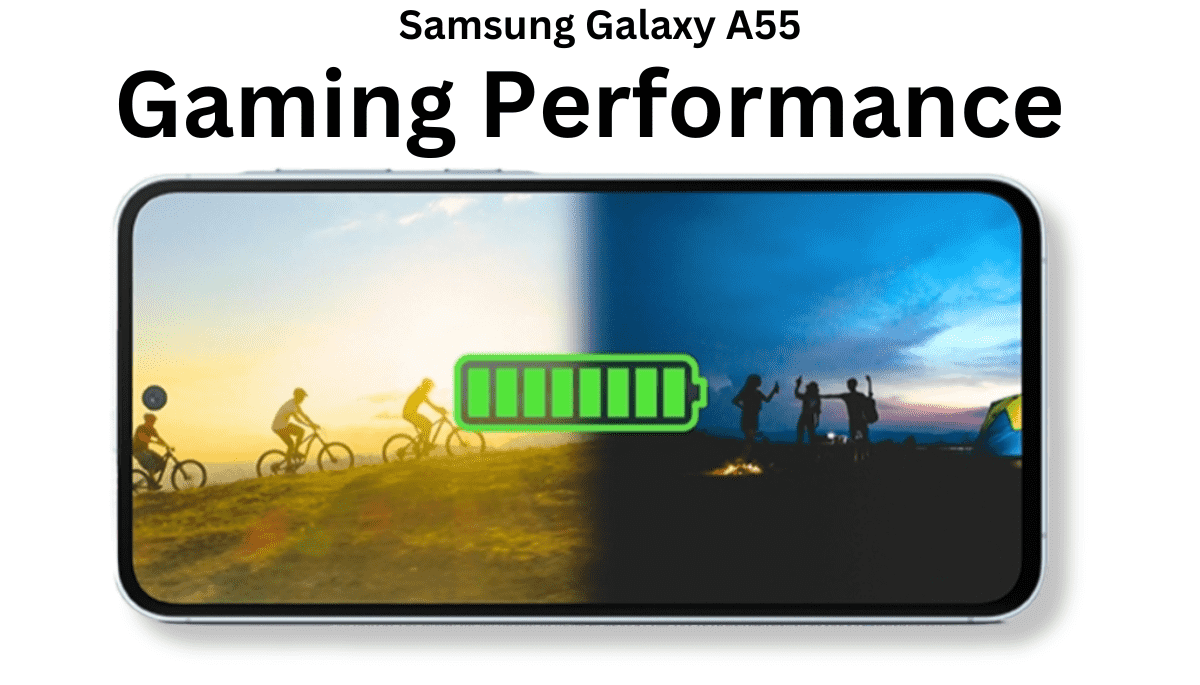 Samsung galaxy A55 battery life battery drop
