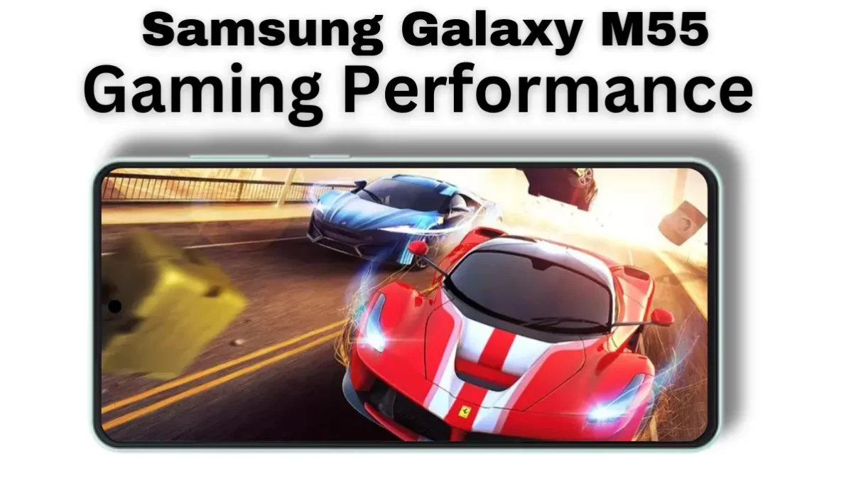 Samsung galaxy M55 5g gaming performance reviews