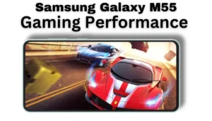 Samsung galaxy M55 5g gaming performance reviews
