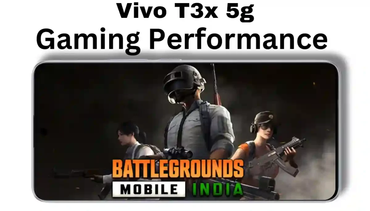 vivo t3x 5g bgmi performance