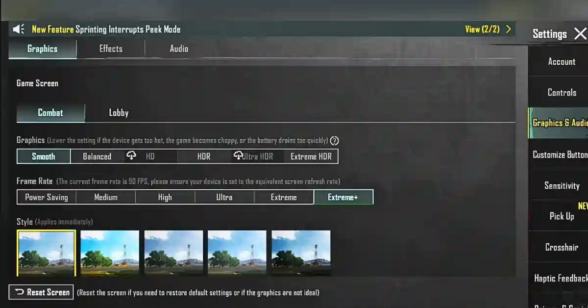 realme-gt-6-pubg-settings