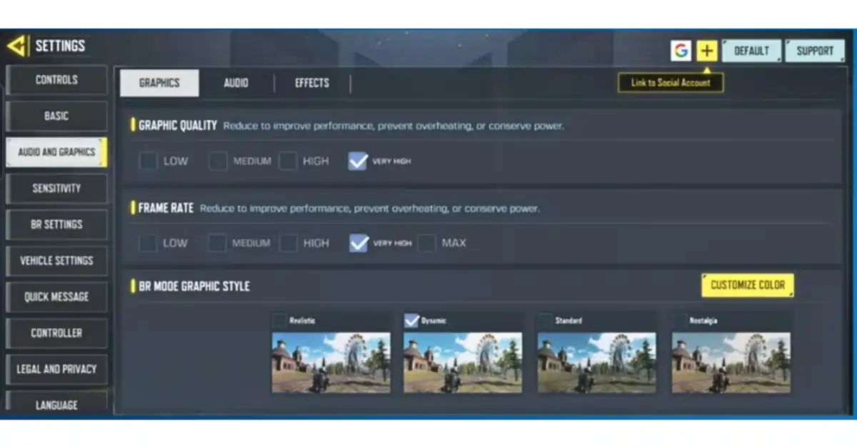 cmf-phone-1-call-of-duty-graphics-setting