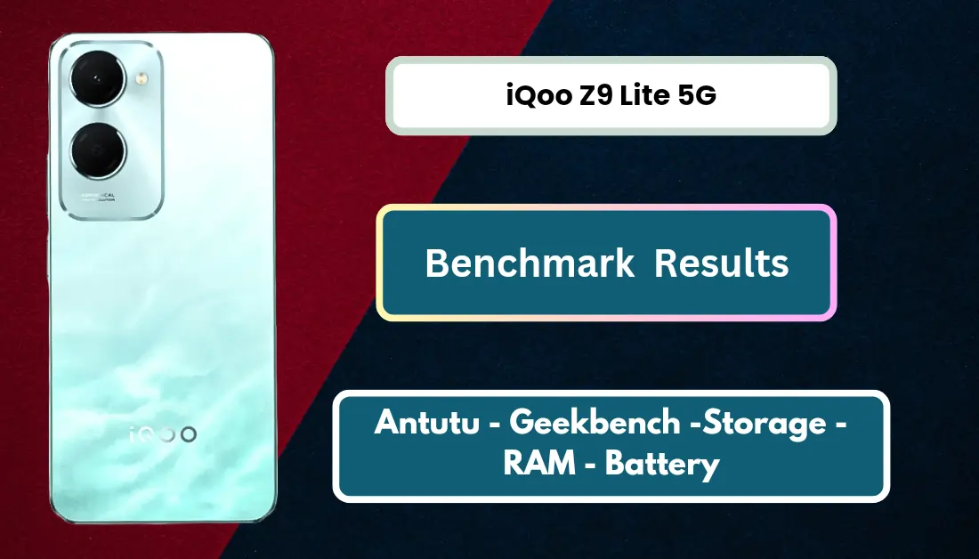 iqoo z9 lite benchmark Antutu score result